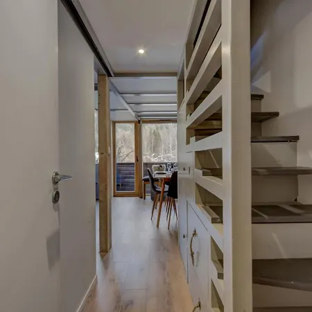Appartement Fontanes - Duplex 200m Grands Montets Balcon Vue Parking